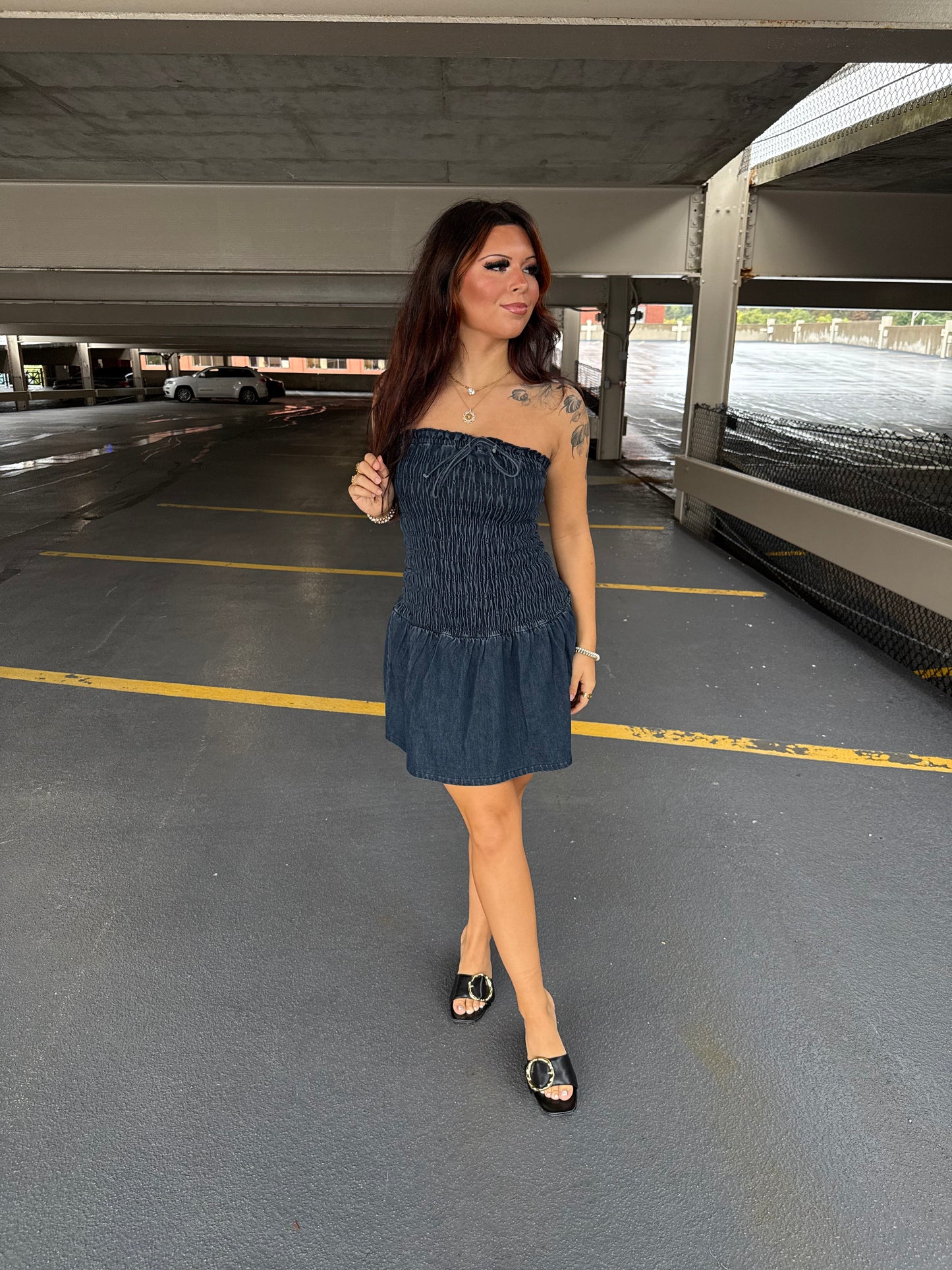 Really Rodeoing Tube Dress