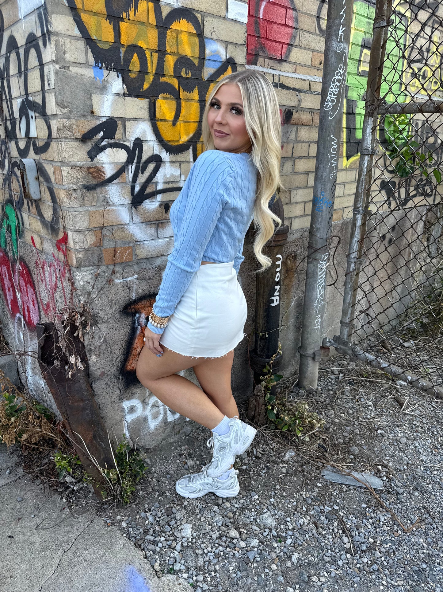 Back To The Basics Skirt in White