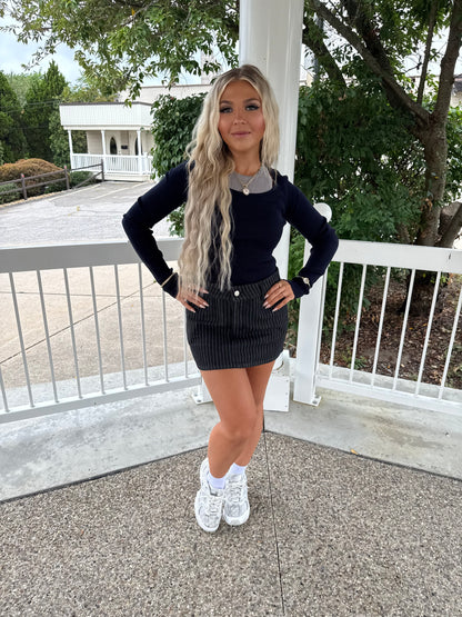 Lover Layers Sweater in Blue