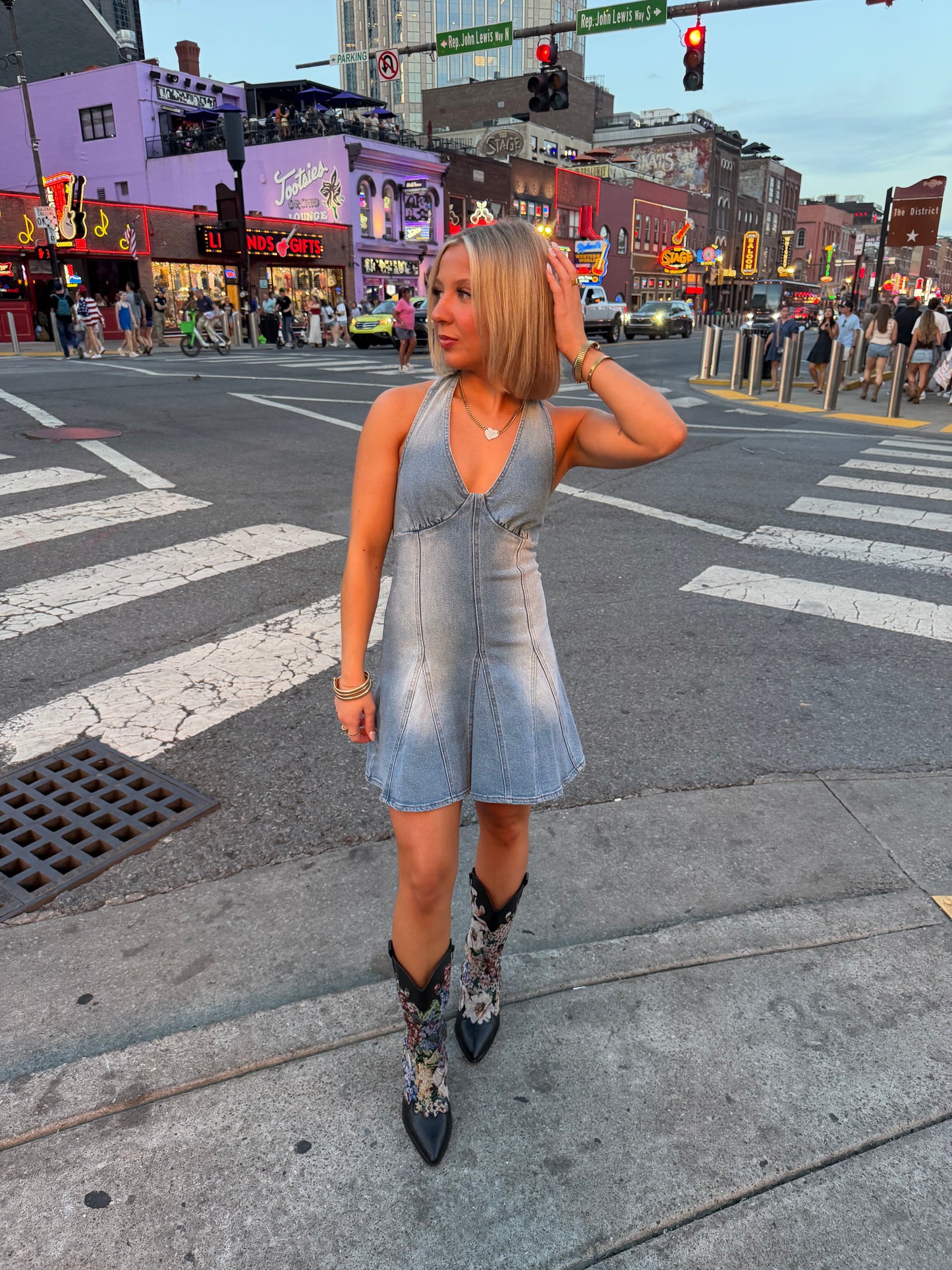 Bueno Halter Dress