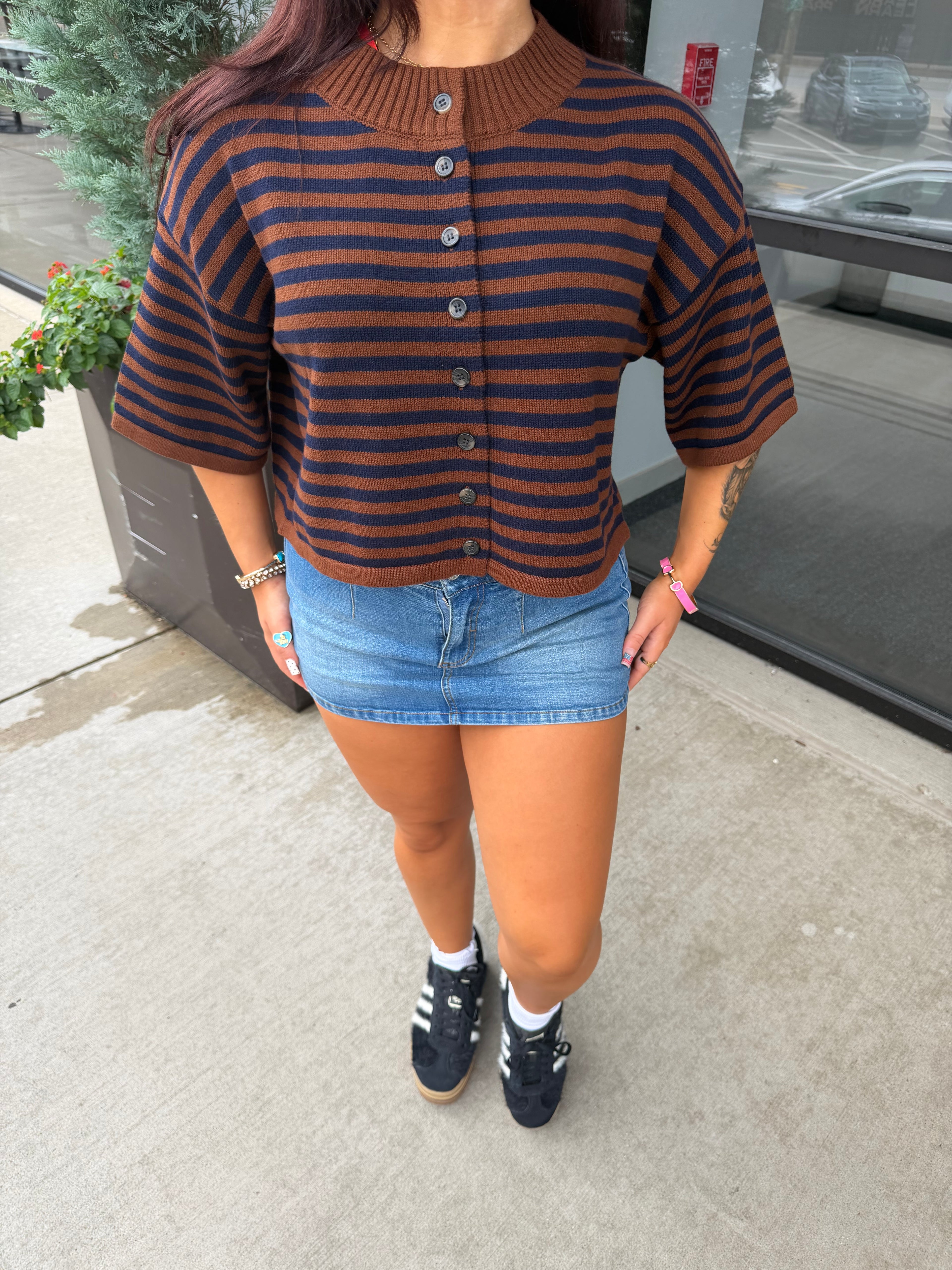 Fall Is Soon Cropped Cardi