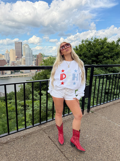 PGH Retro Stars Crewneck