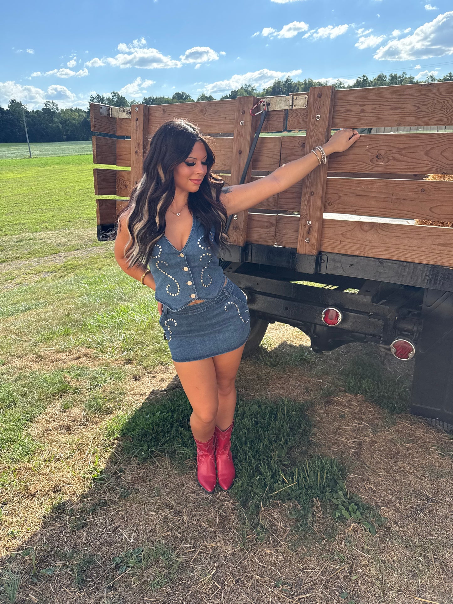Western & Wild Set (SKIRT)