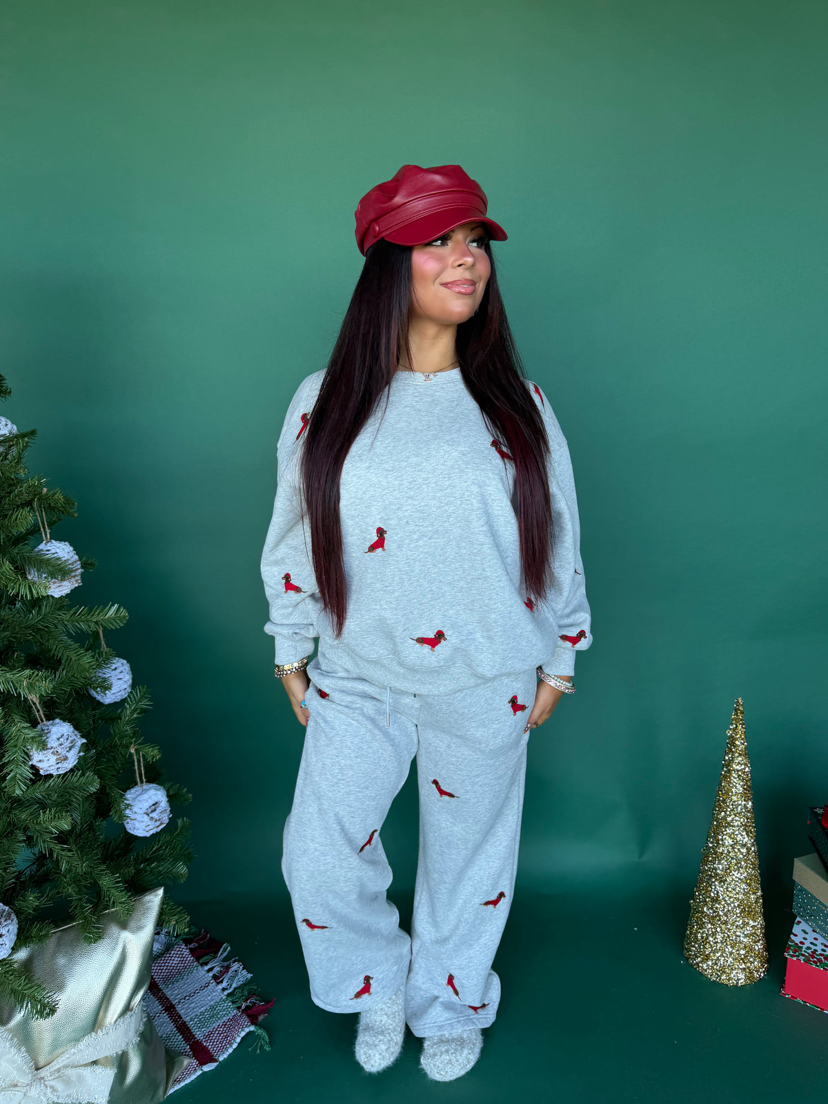 Santa Weenie Pant Grey FINAL SALE