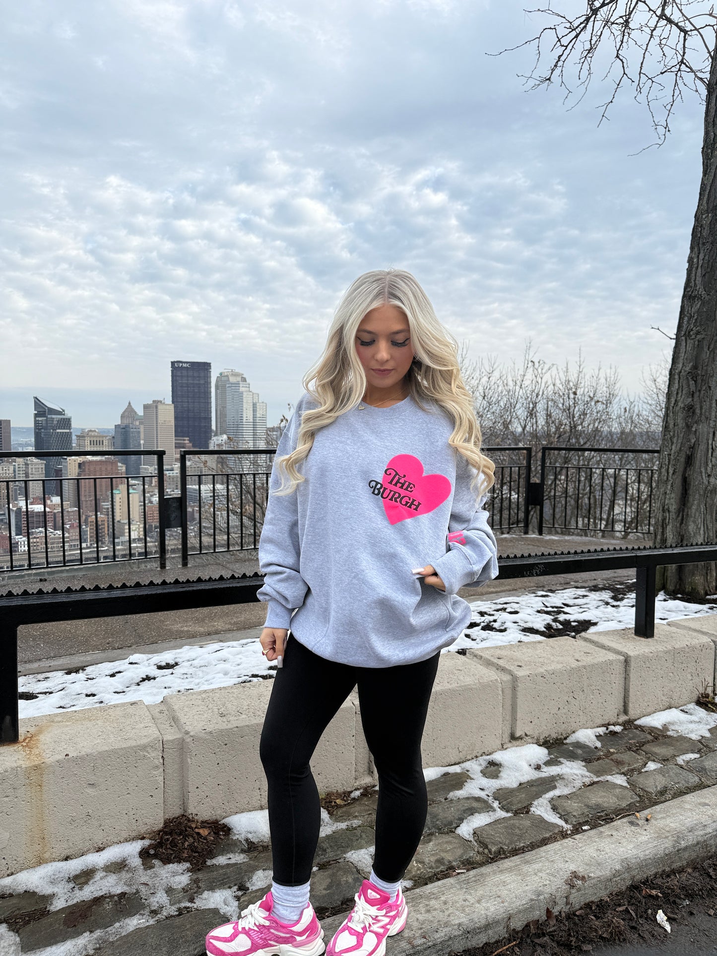 The Burgh Heart Crewneck