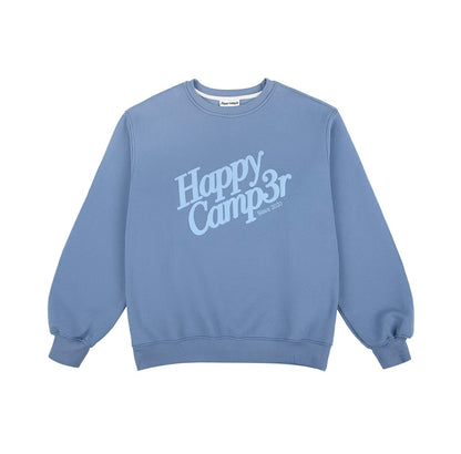 Happy Camp3r Vintage Blue Crewneck