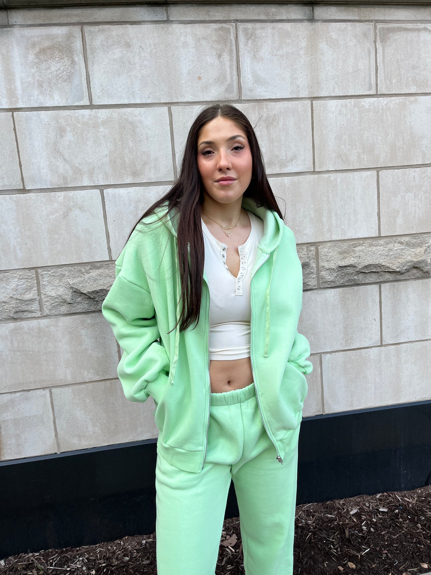 So Fetch Sweatpants in Lime