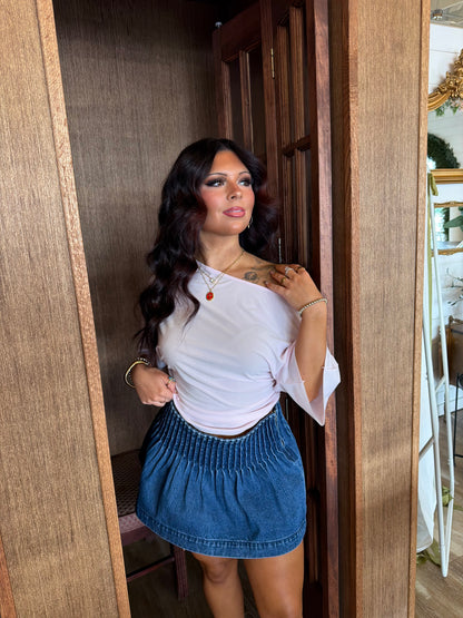 Baby Girl Pink Soft Top