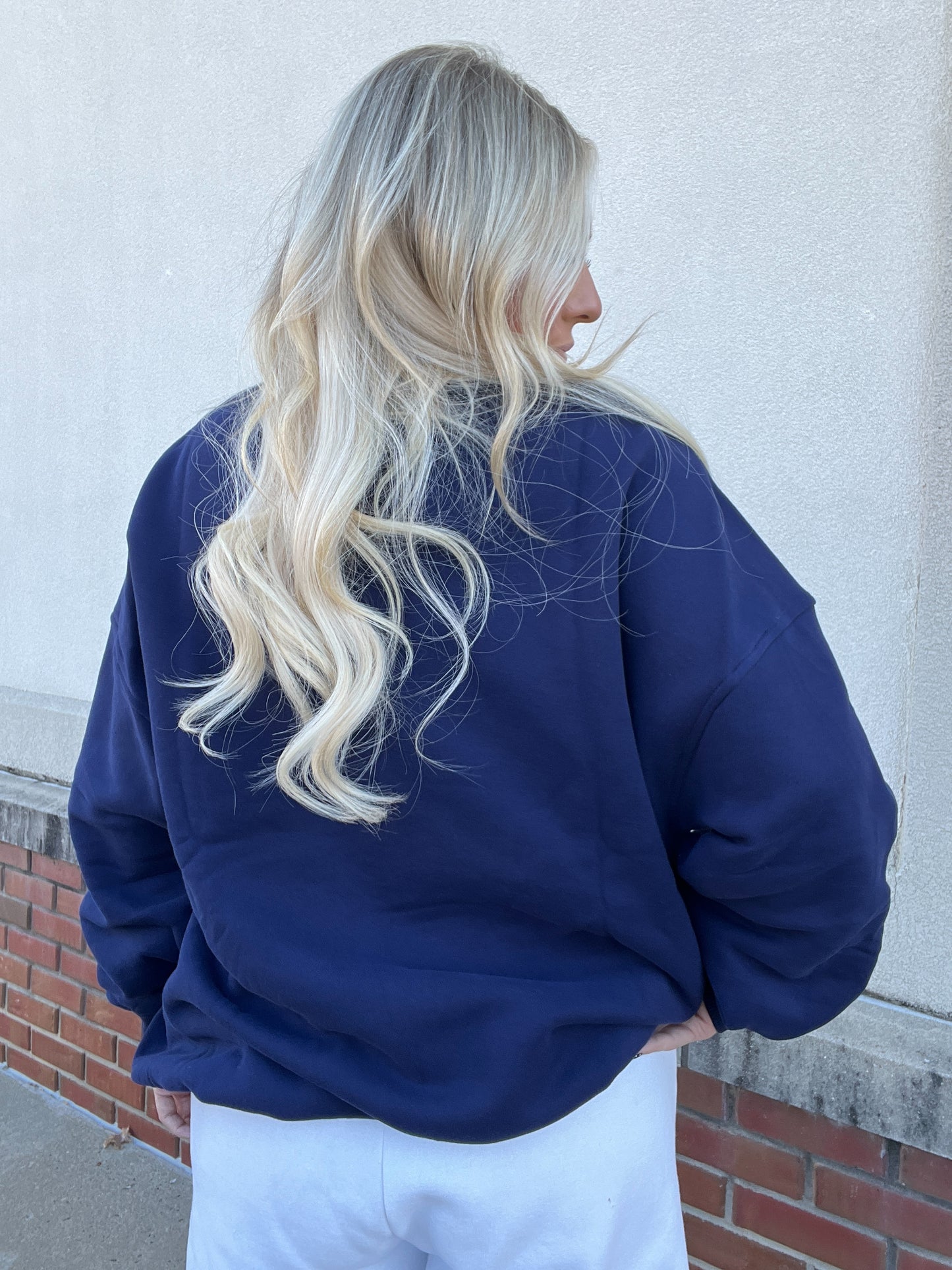 SC Navy Oversized Pullover