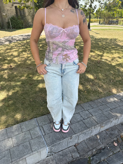 Baby Blushing Camo Tank