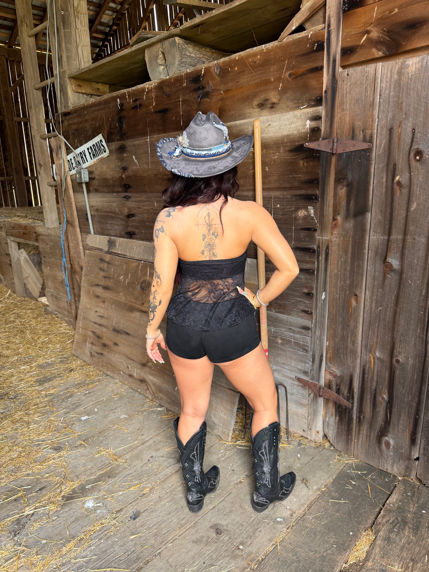 Rover Halter Top in Black
