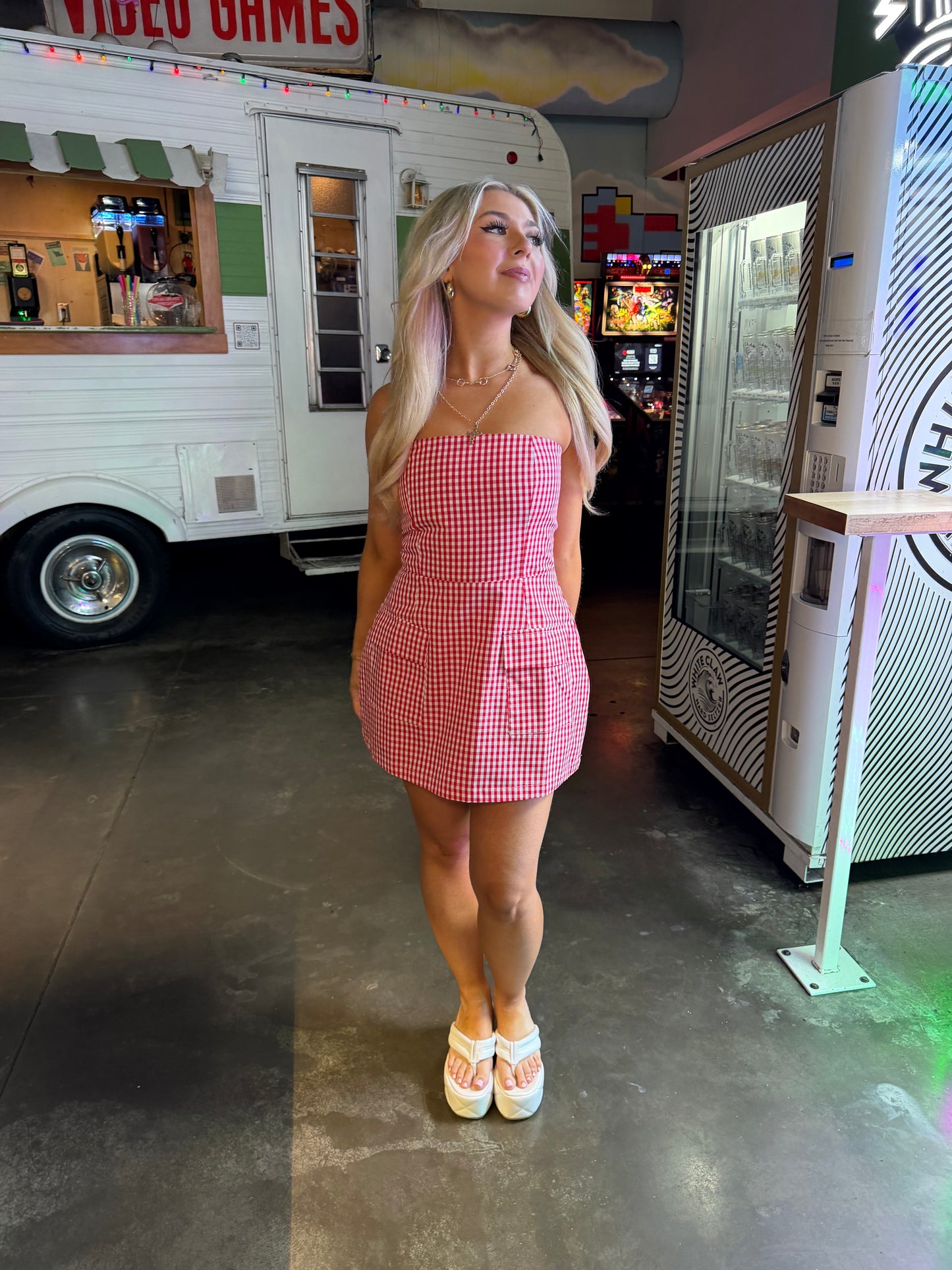 Polly Picnic Cargo Dress