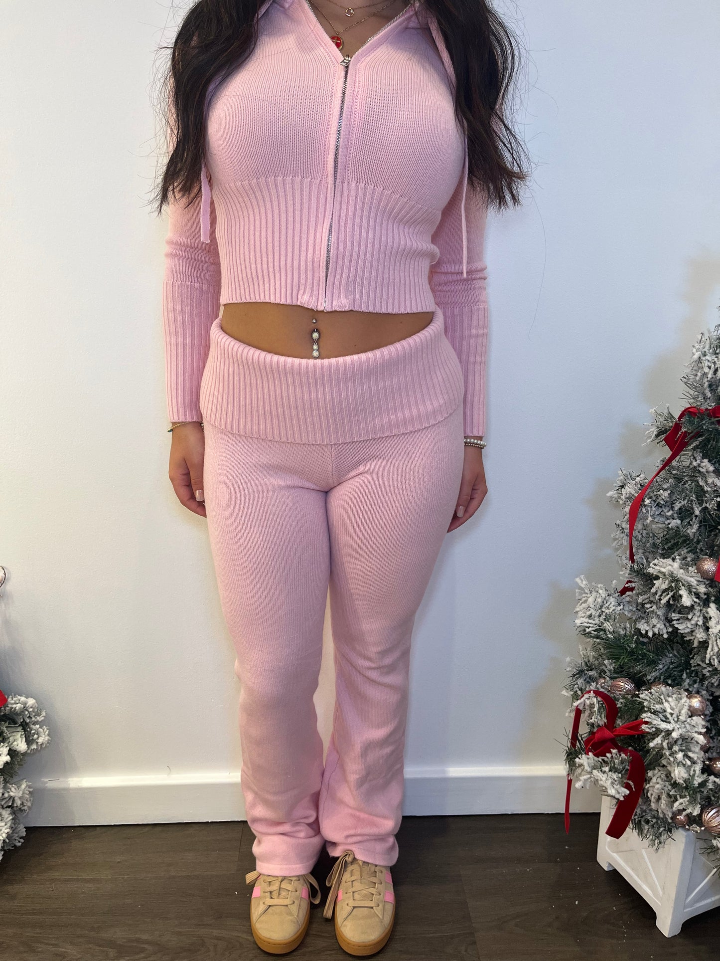 Misty Rose Sweater Set (Pants)