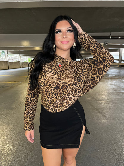 Own it Babe, Leopard Top