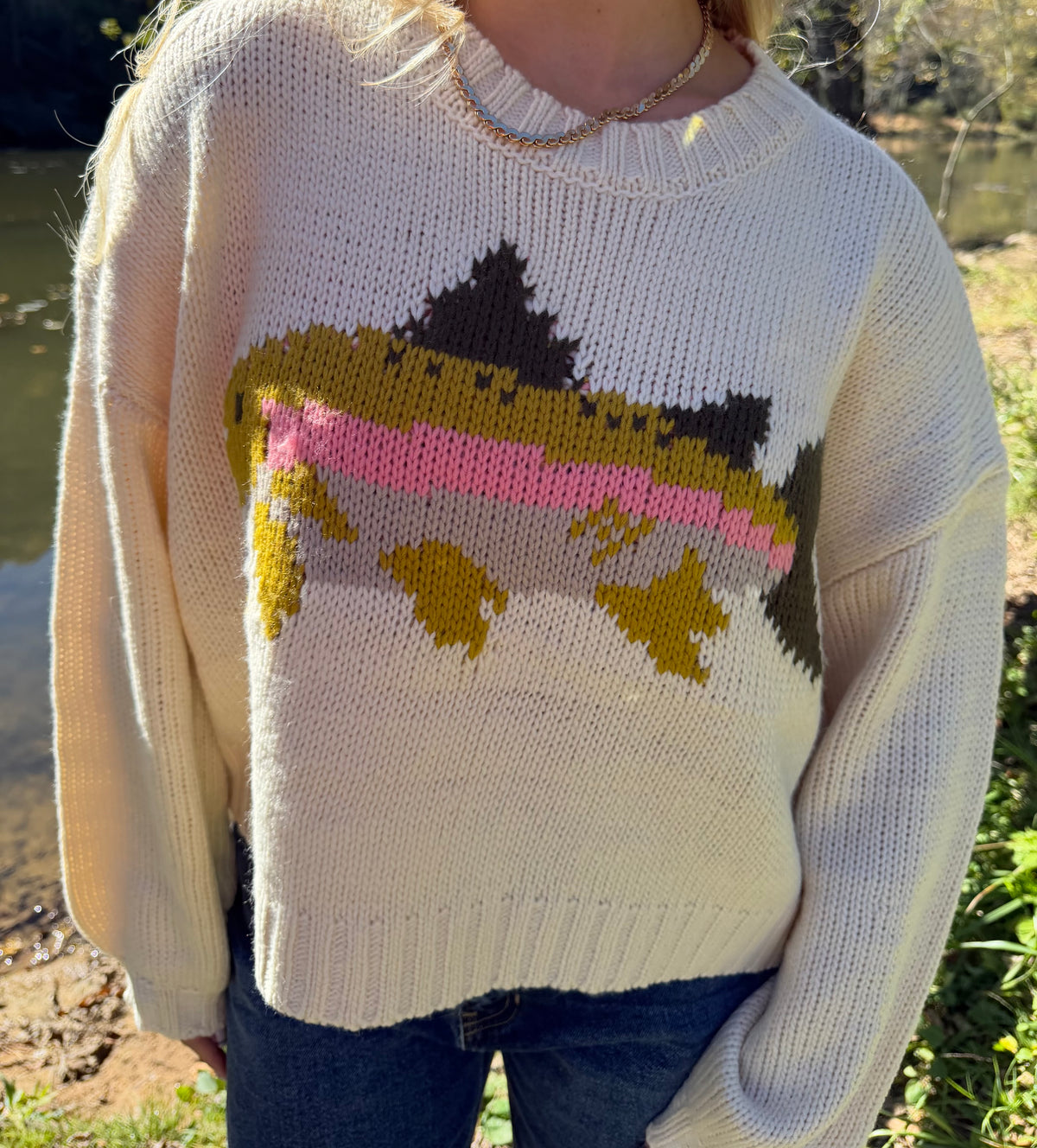 Adventure Fish Sweater