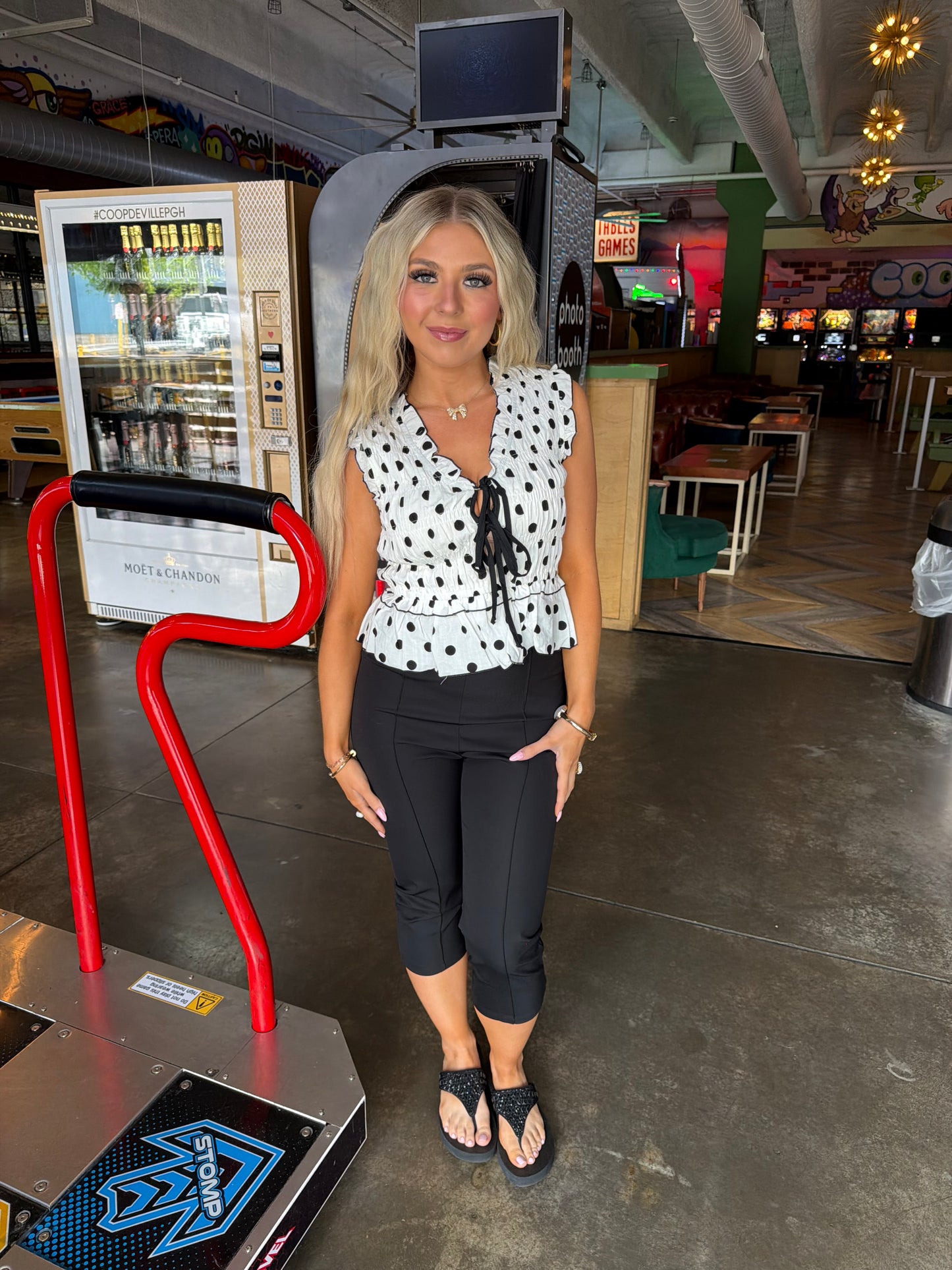 Lucia Polka Top