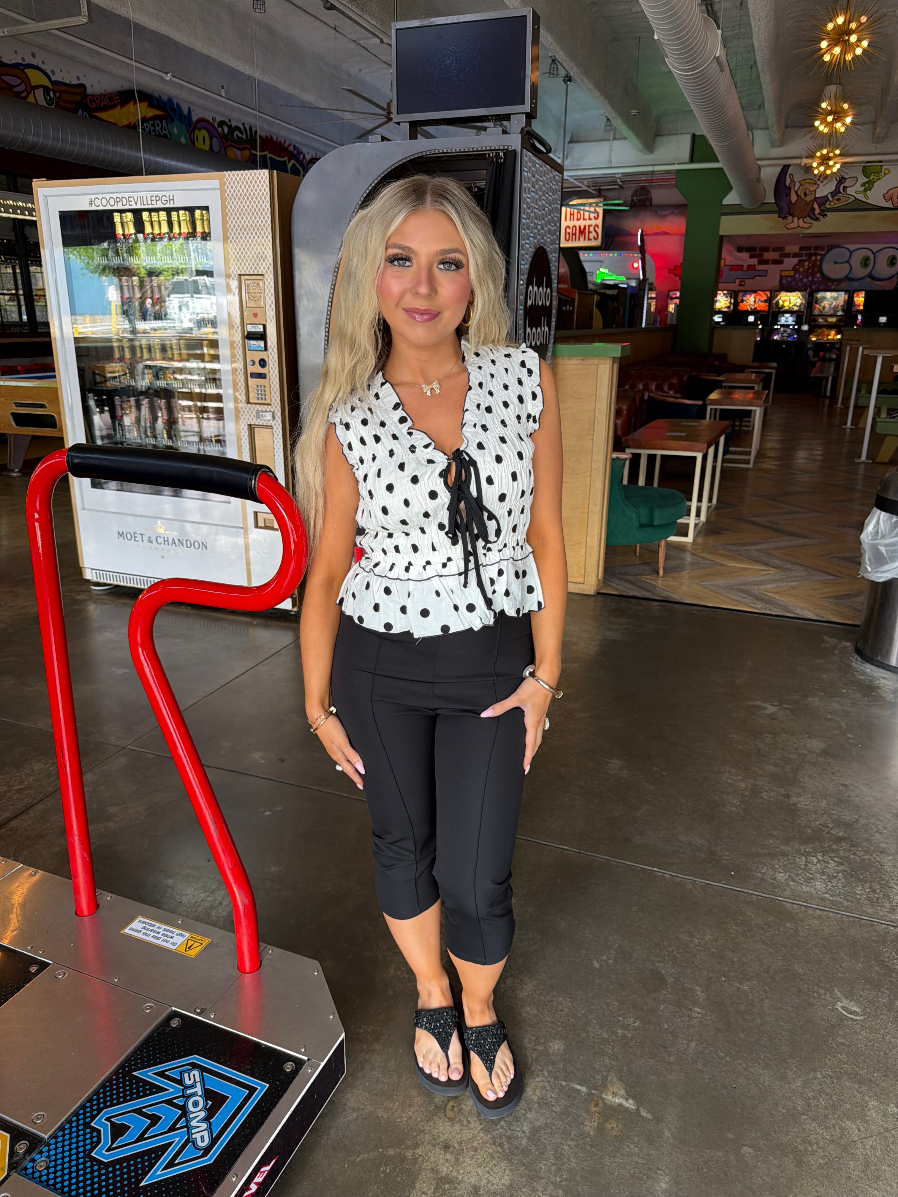 Lucia Polka Top