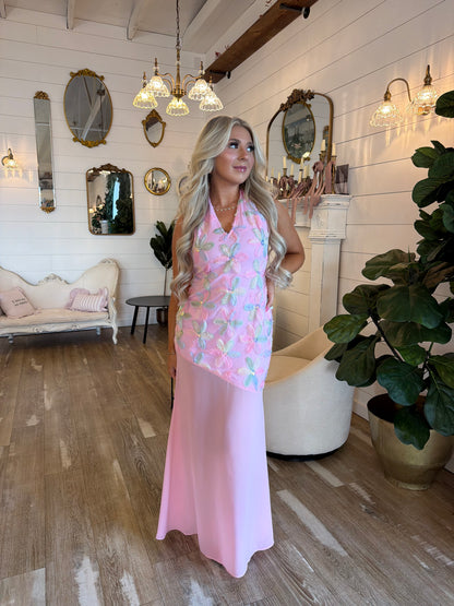Mermaid Star Floral Dress