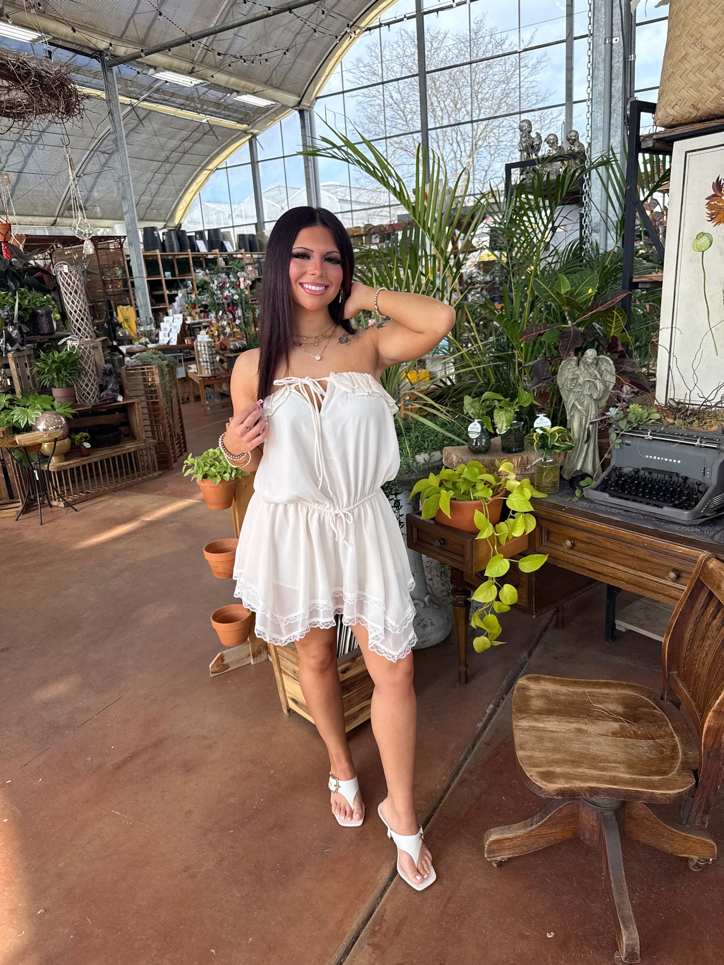 Cove Core Cream Romper