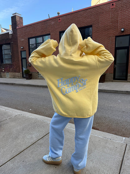 Happy Camp3r Puff Series Banana Hoodie