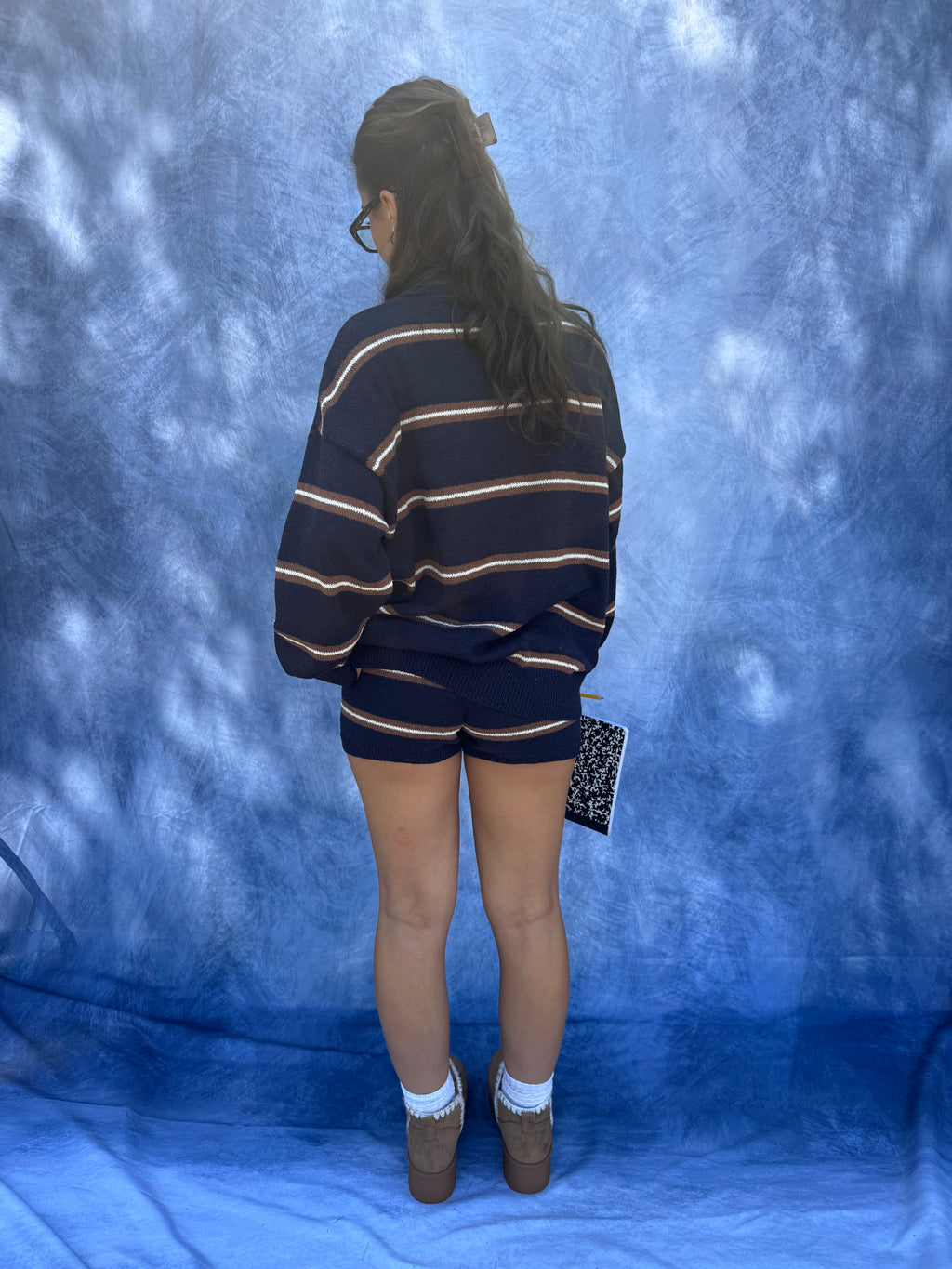 Brown Sugar Sweater Set (SHORTS ONLY)