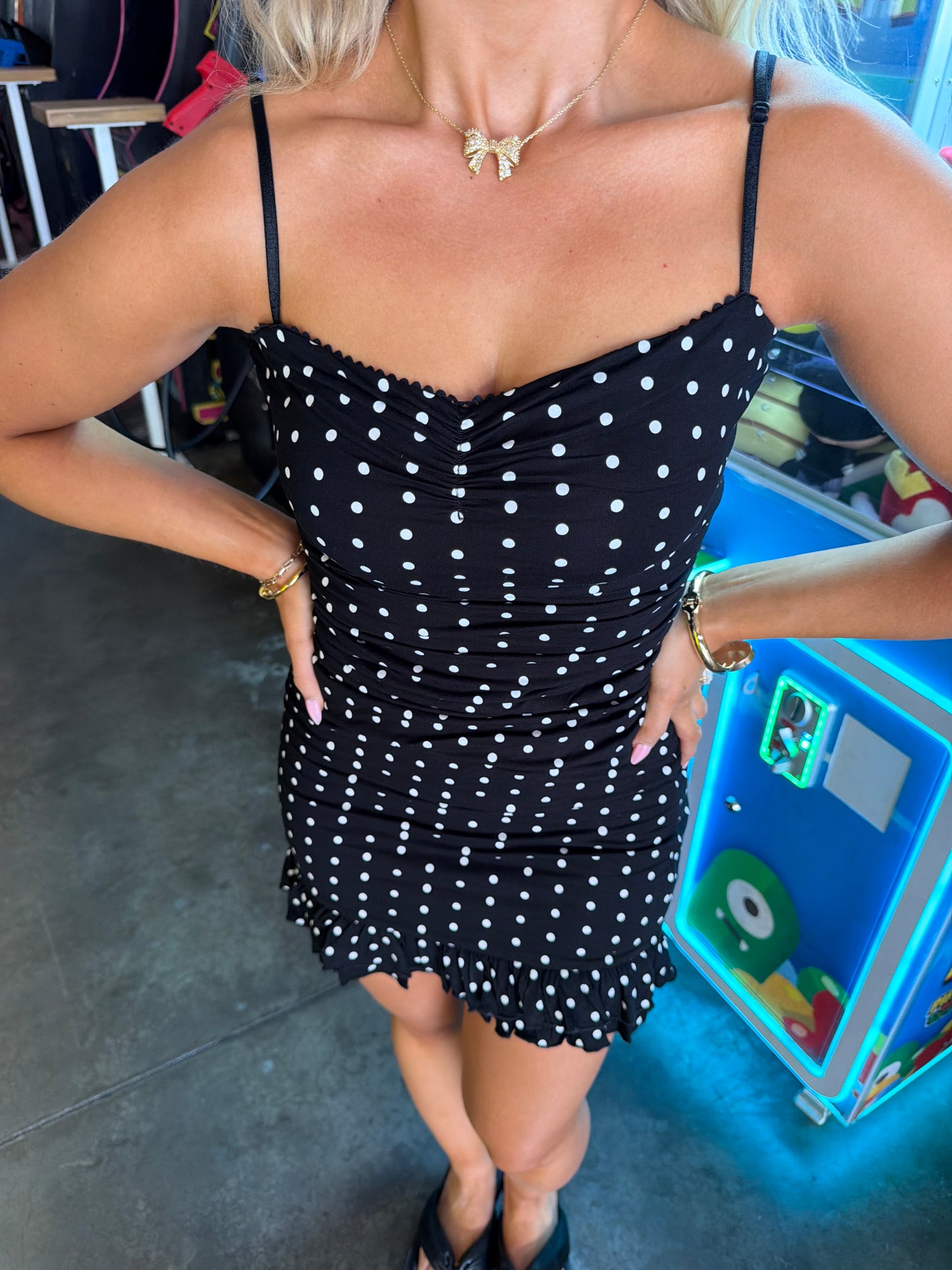 Be My Lil Lover Dress in Black