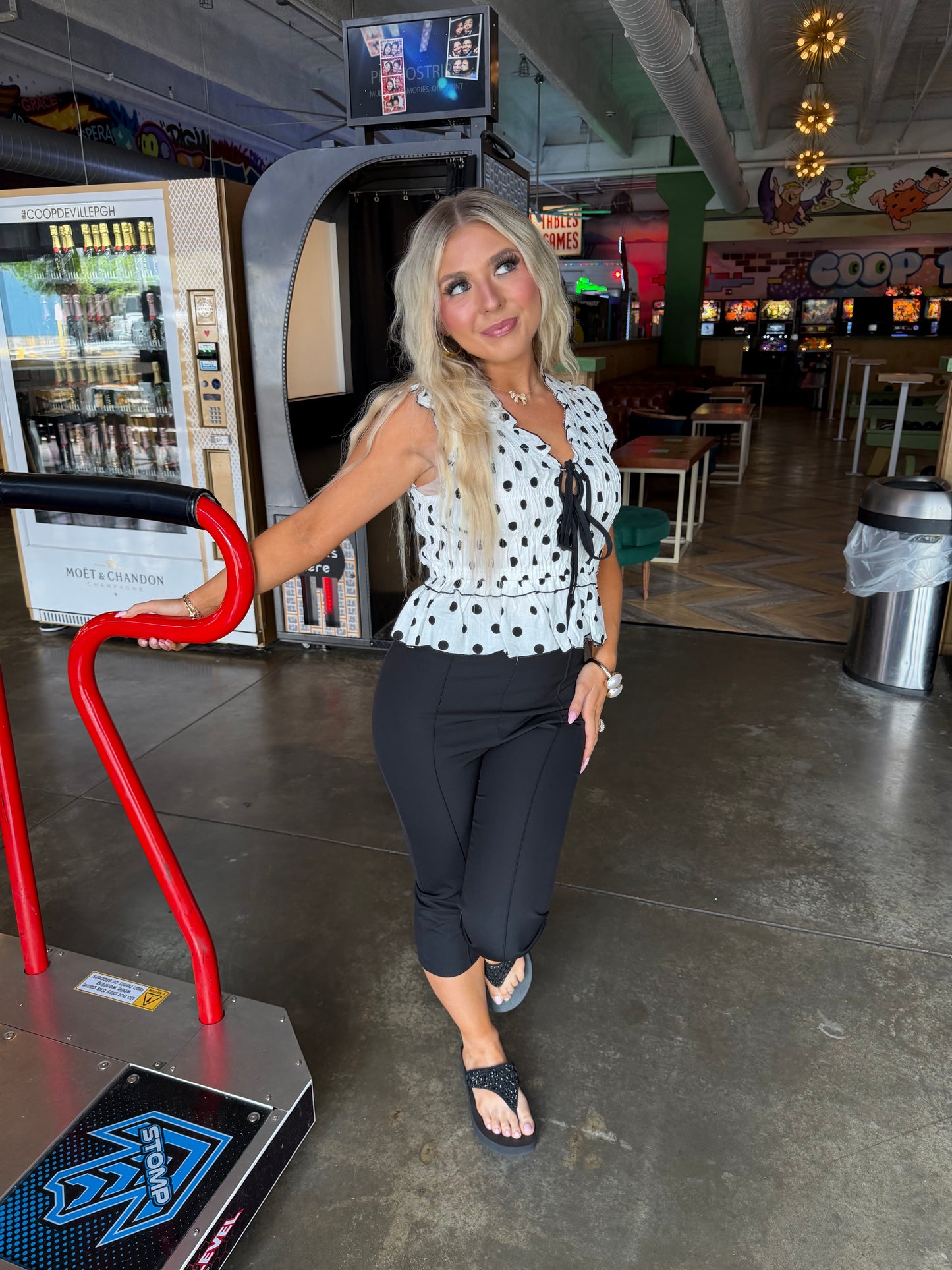 Lucia Polka Top