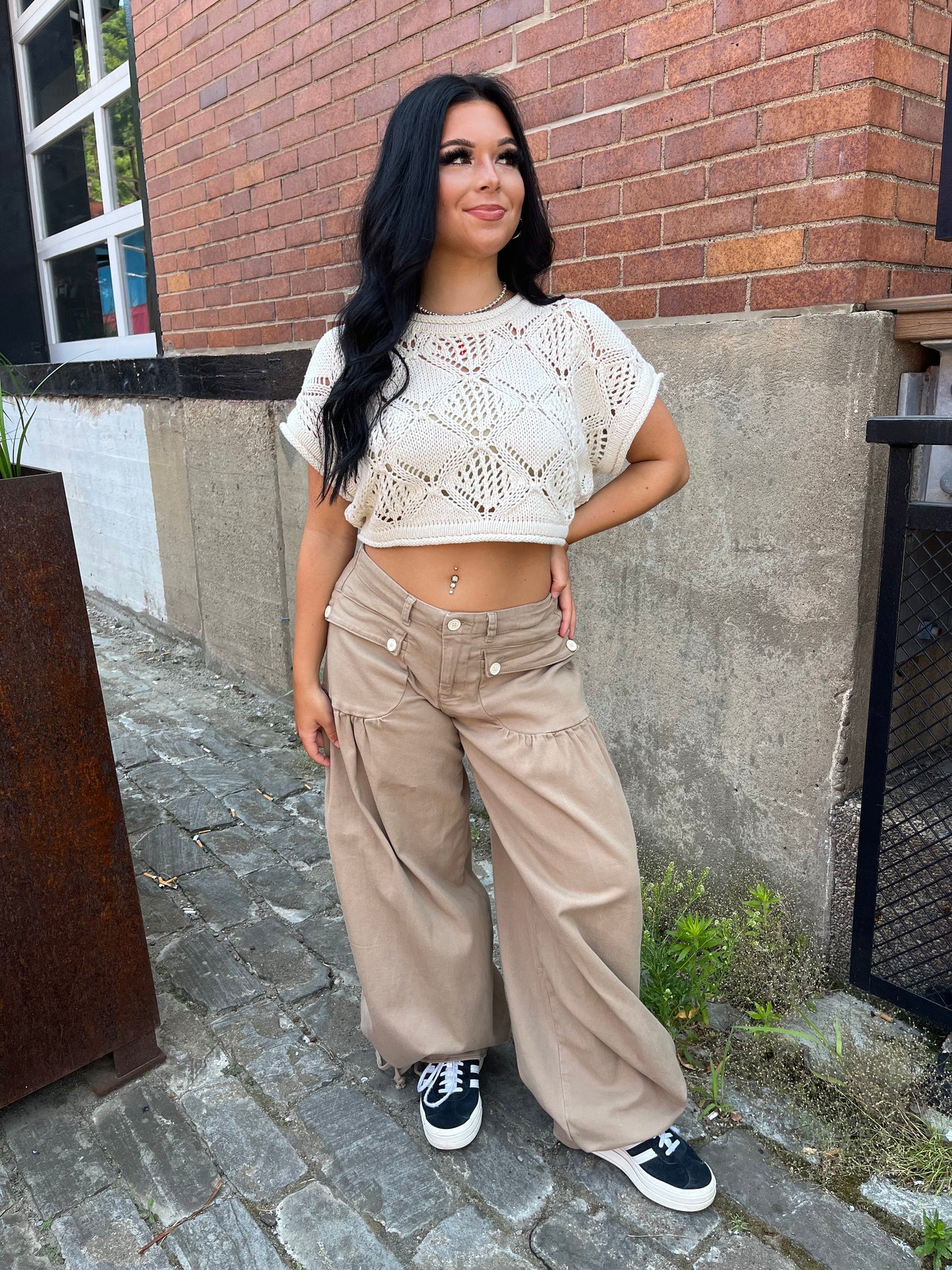 Lotus Jeans in Tan