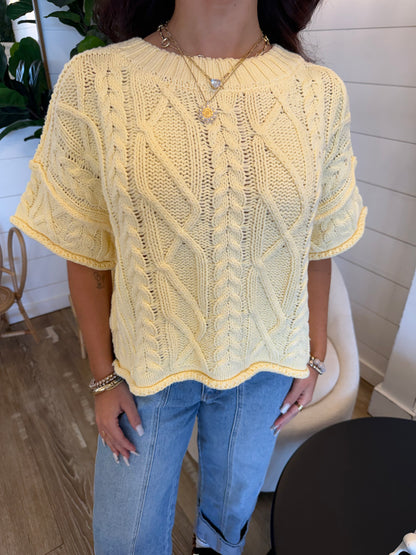Lemon Sugar S/S Sweater
