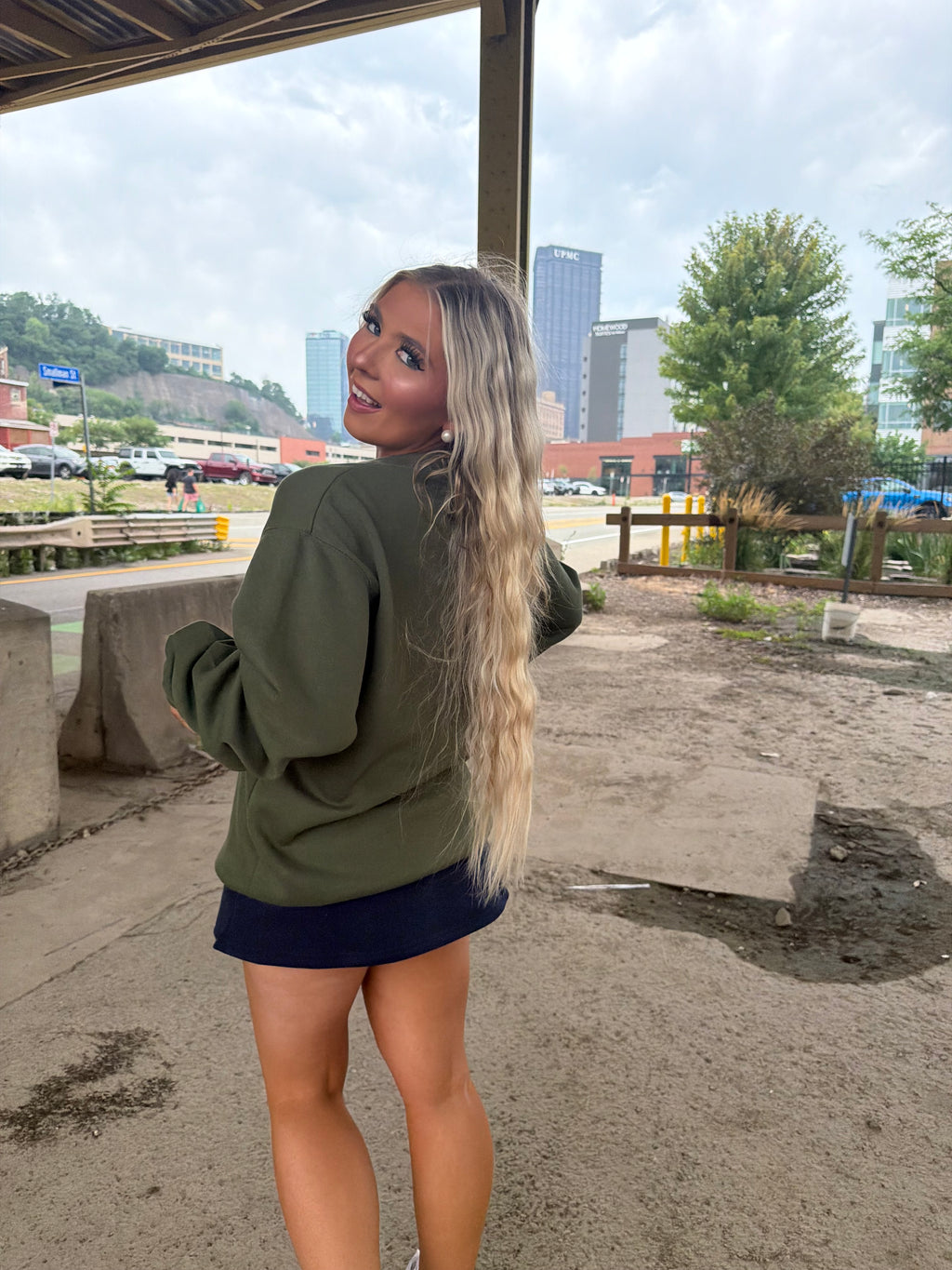 The Burgh 412 Crew Green/Navy