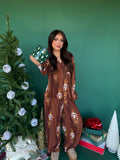 Brown Nutcracker Jammies (SOLD TOGETHER)