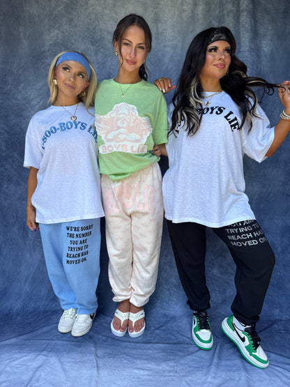 Boys Lie Blue 1-800 Tee