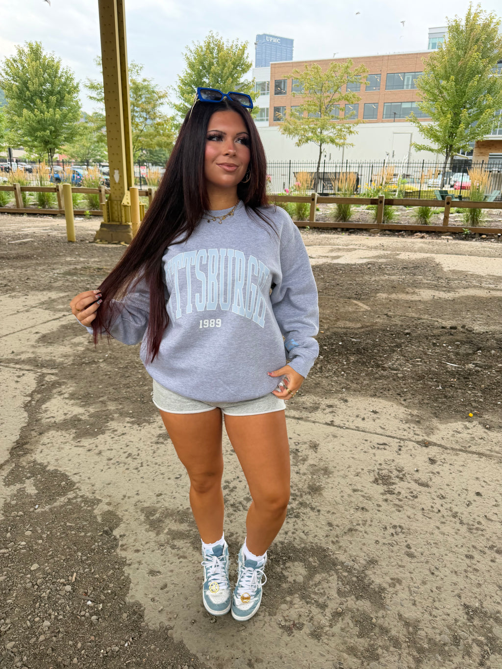 Pittsburgh 412 Crew Blue/Grey