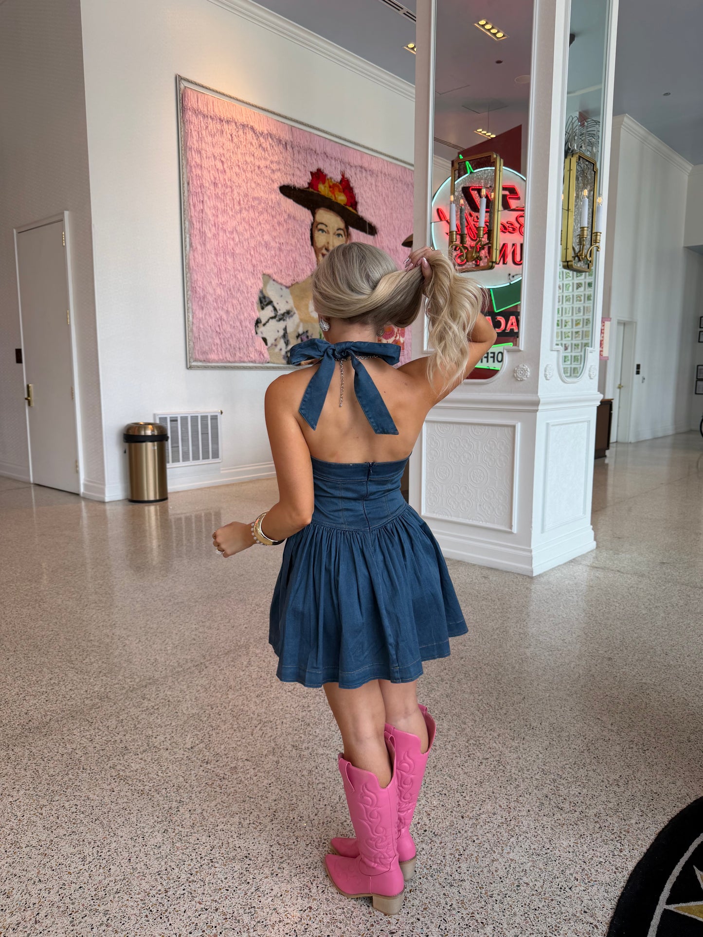 Magnify Denim Dress