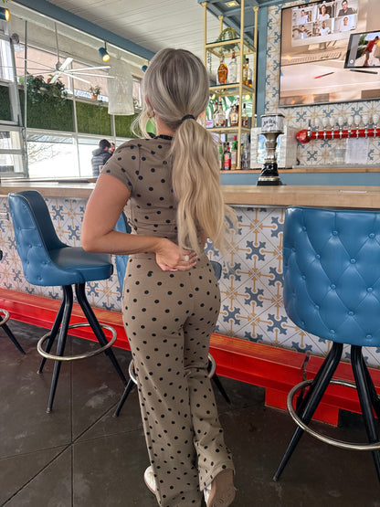 Hazel Eyes Polka Set (TOP)