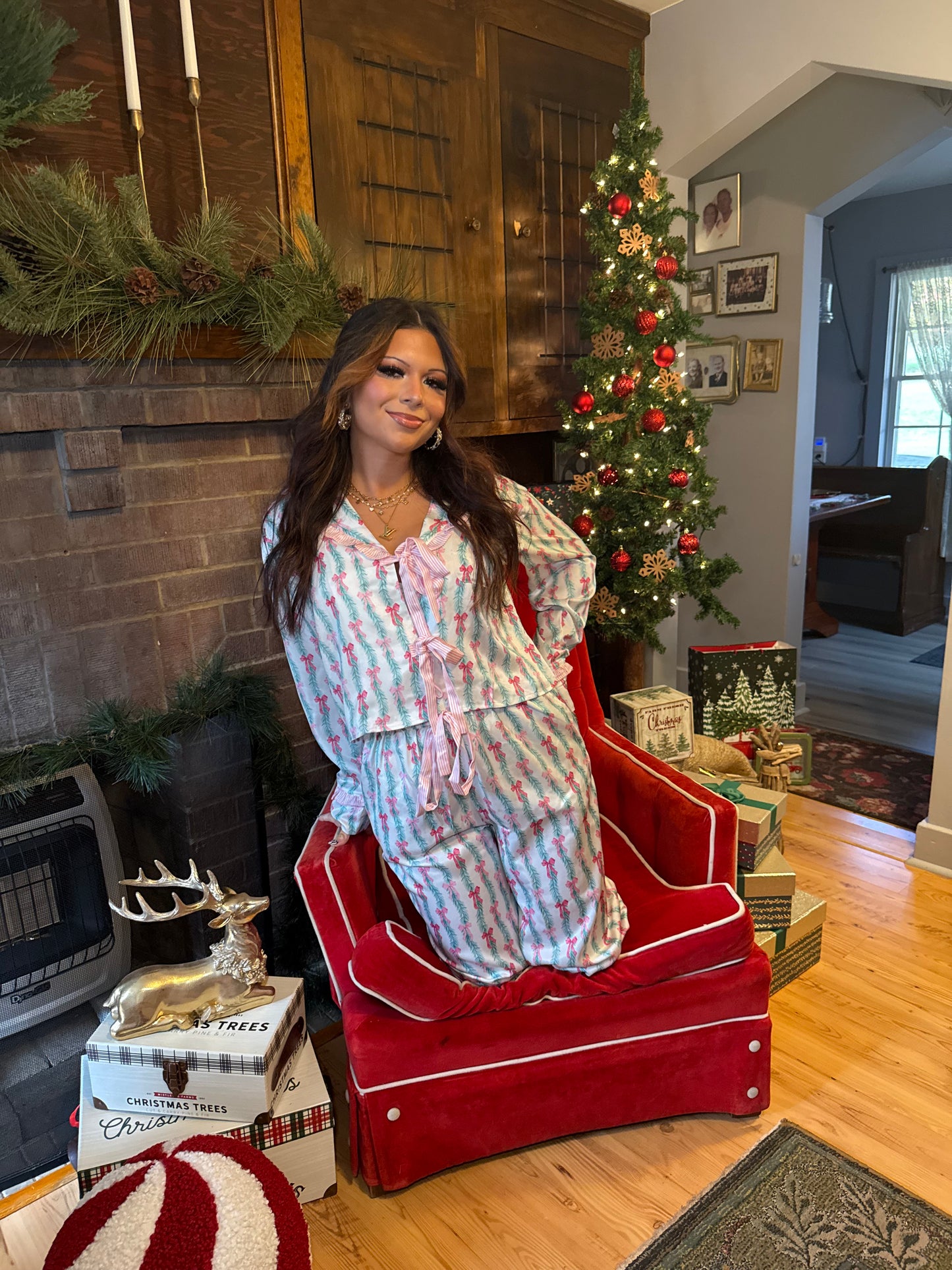 Mistletoe Moment Jammies (SOLD TOGETHER)