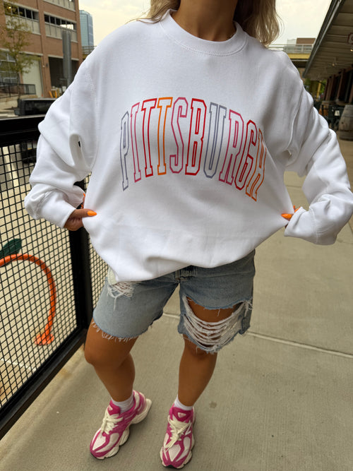 Pittsburgh 412 Multicolor Crew