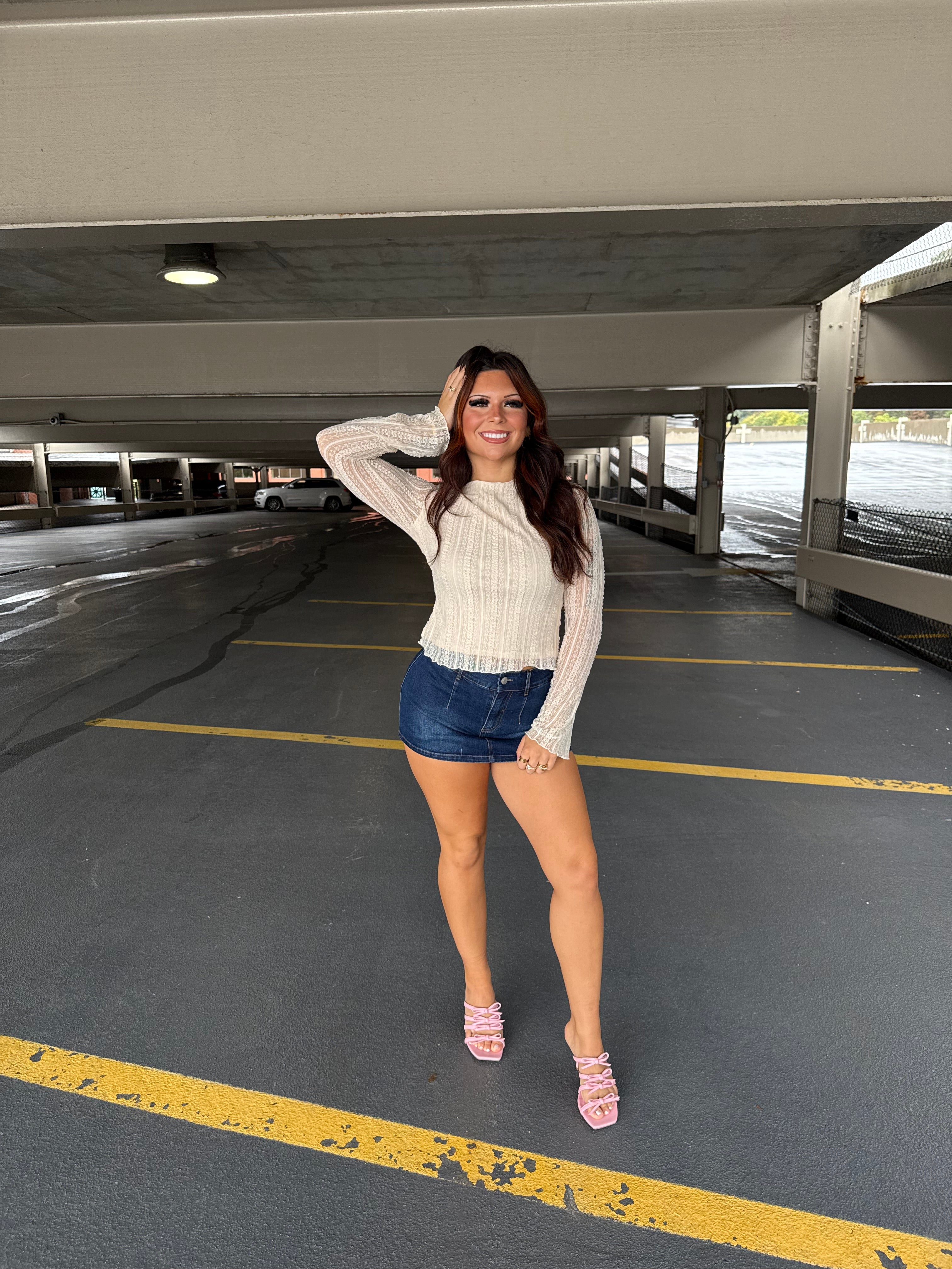 Deep Wash Mini Skort