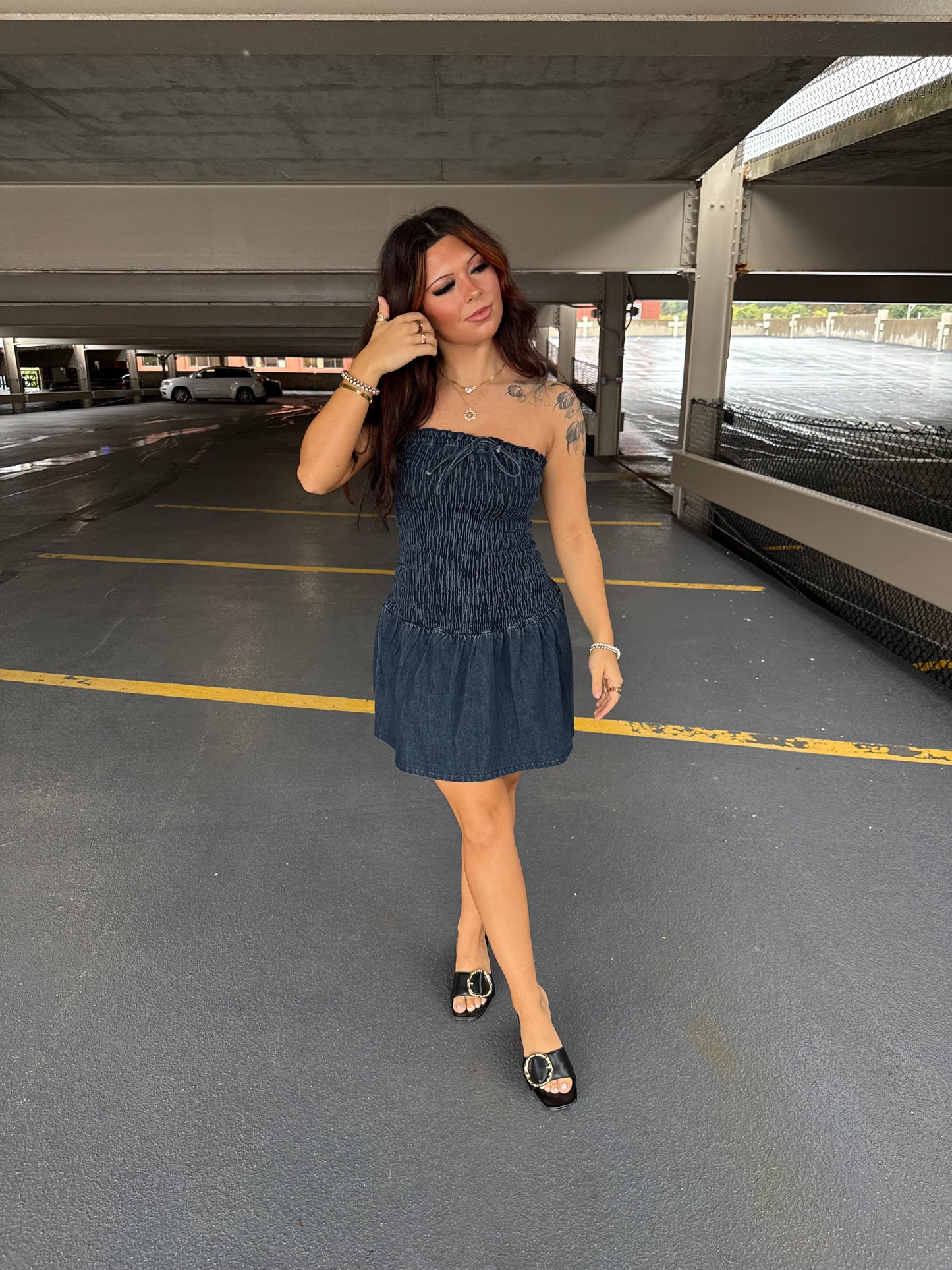 Really Rodeoing Tube Dress