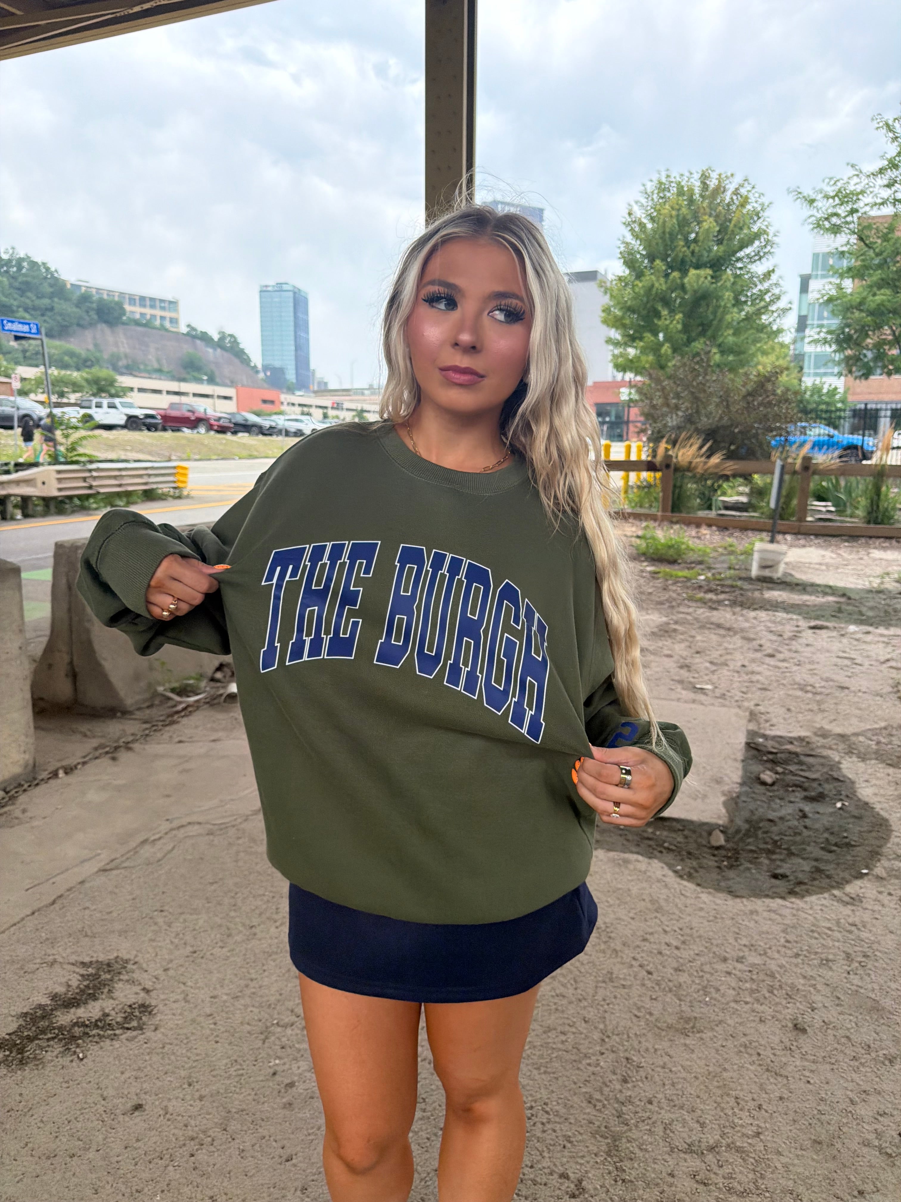 The Burgh 412 Crew Green/Navy
