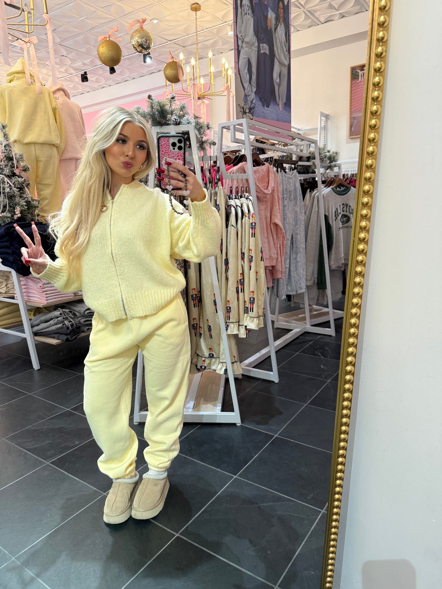 Buttered Vanilla Zip Up