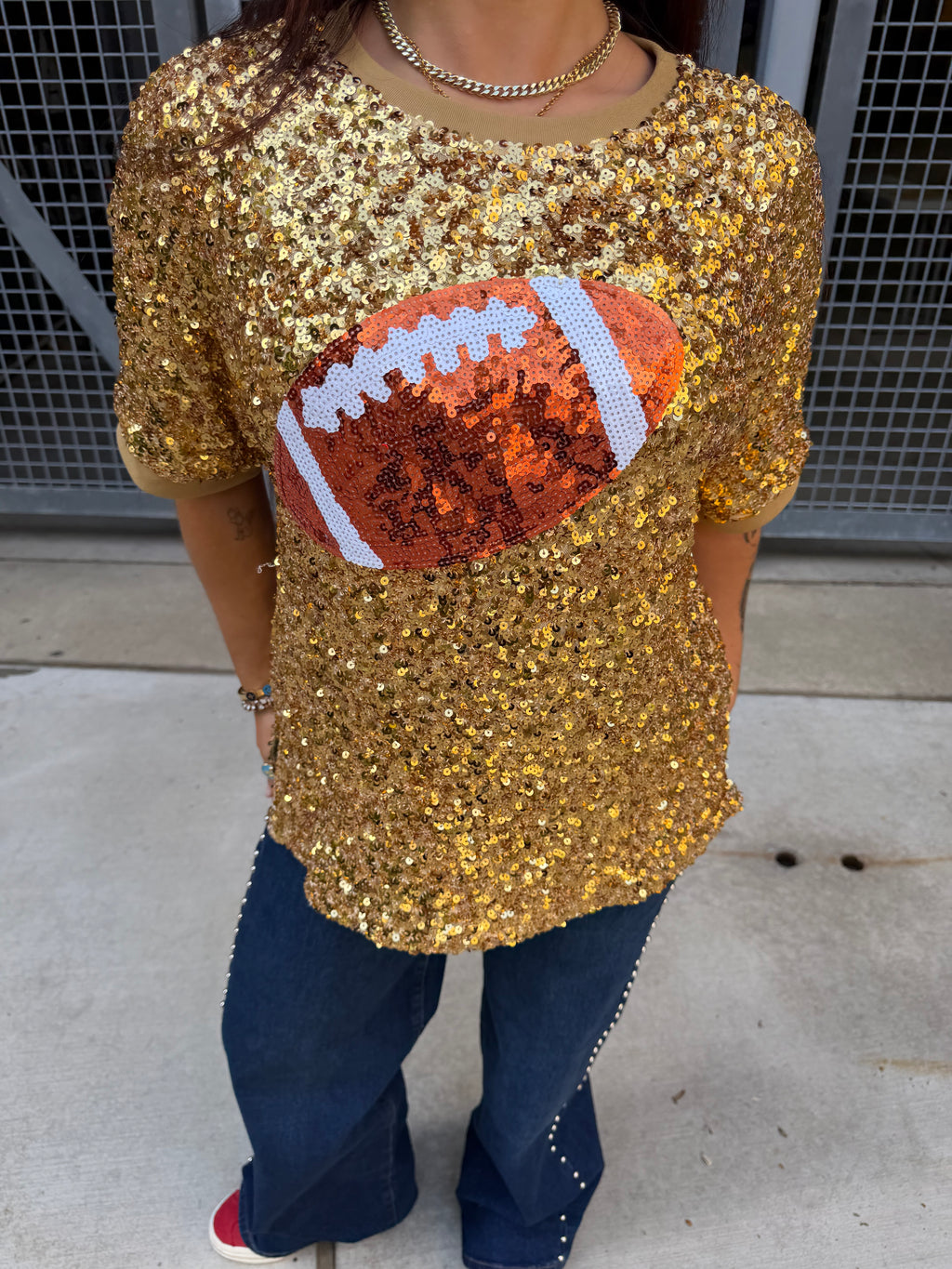 Football Party Tee FINAL SALE
