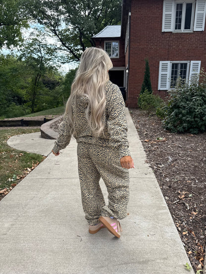 Crazy Chic Leopard Hoodie