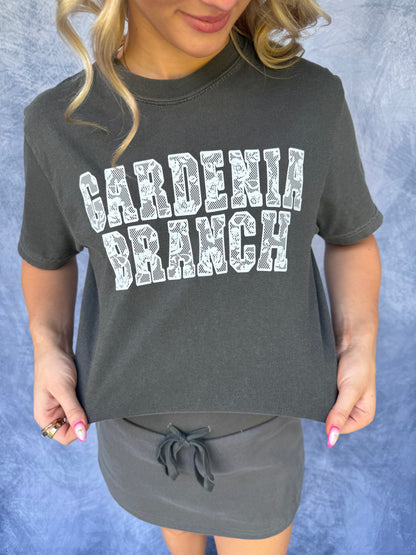 Gardenia Branch Lace Tee