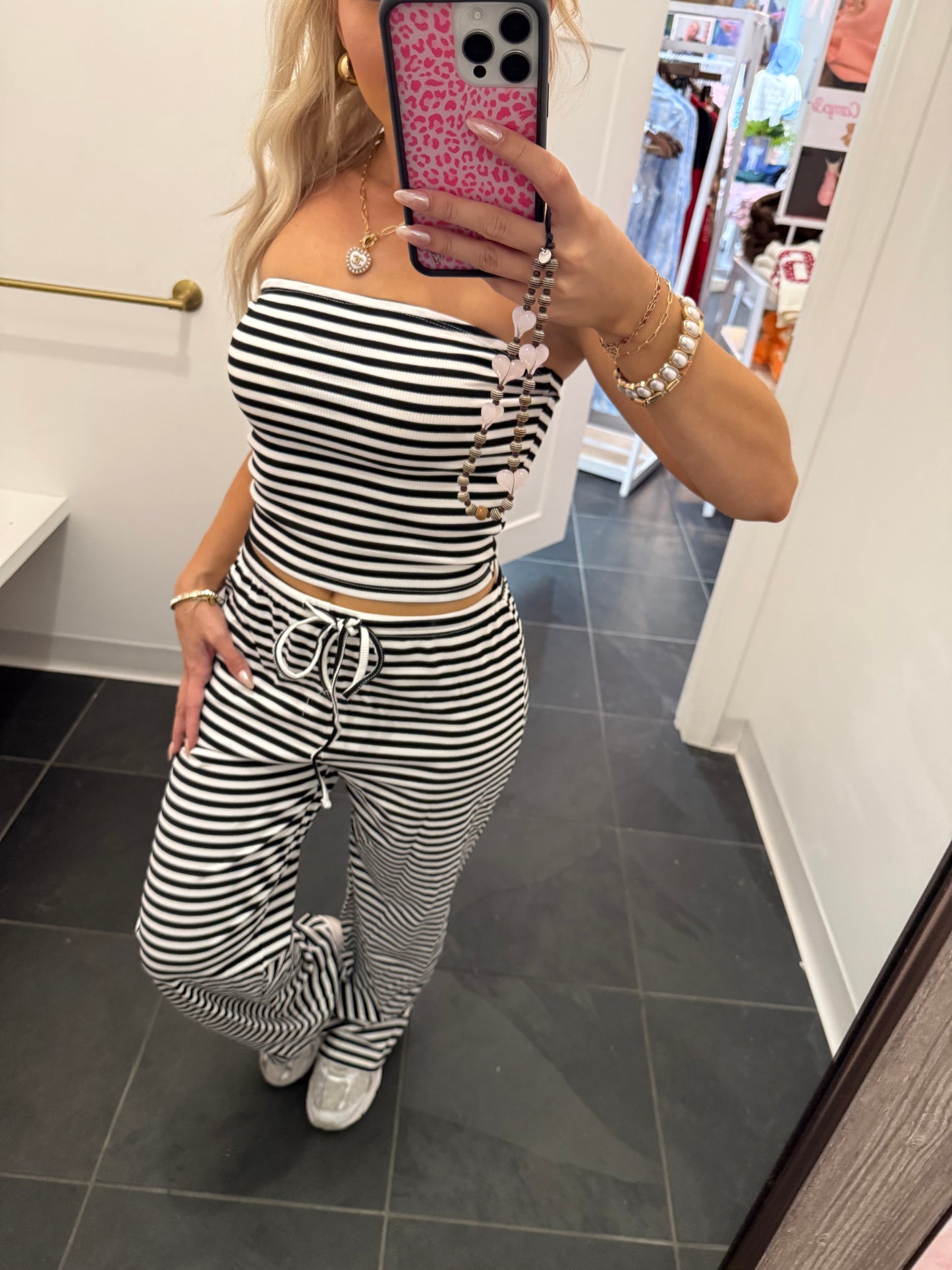 Cookies & Cream Striped Set (SOLD TOGETHER)