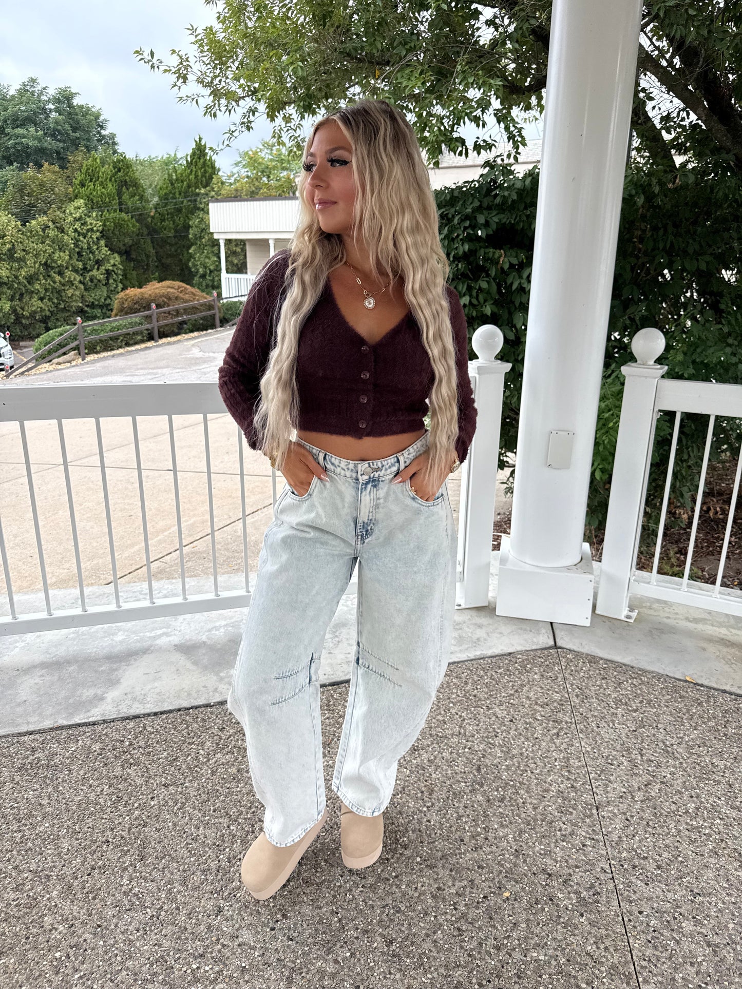 Lighter Love Barrel Jeans