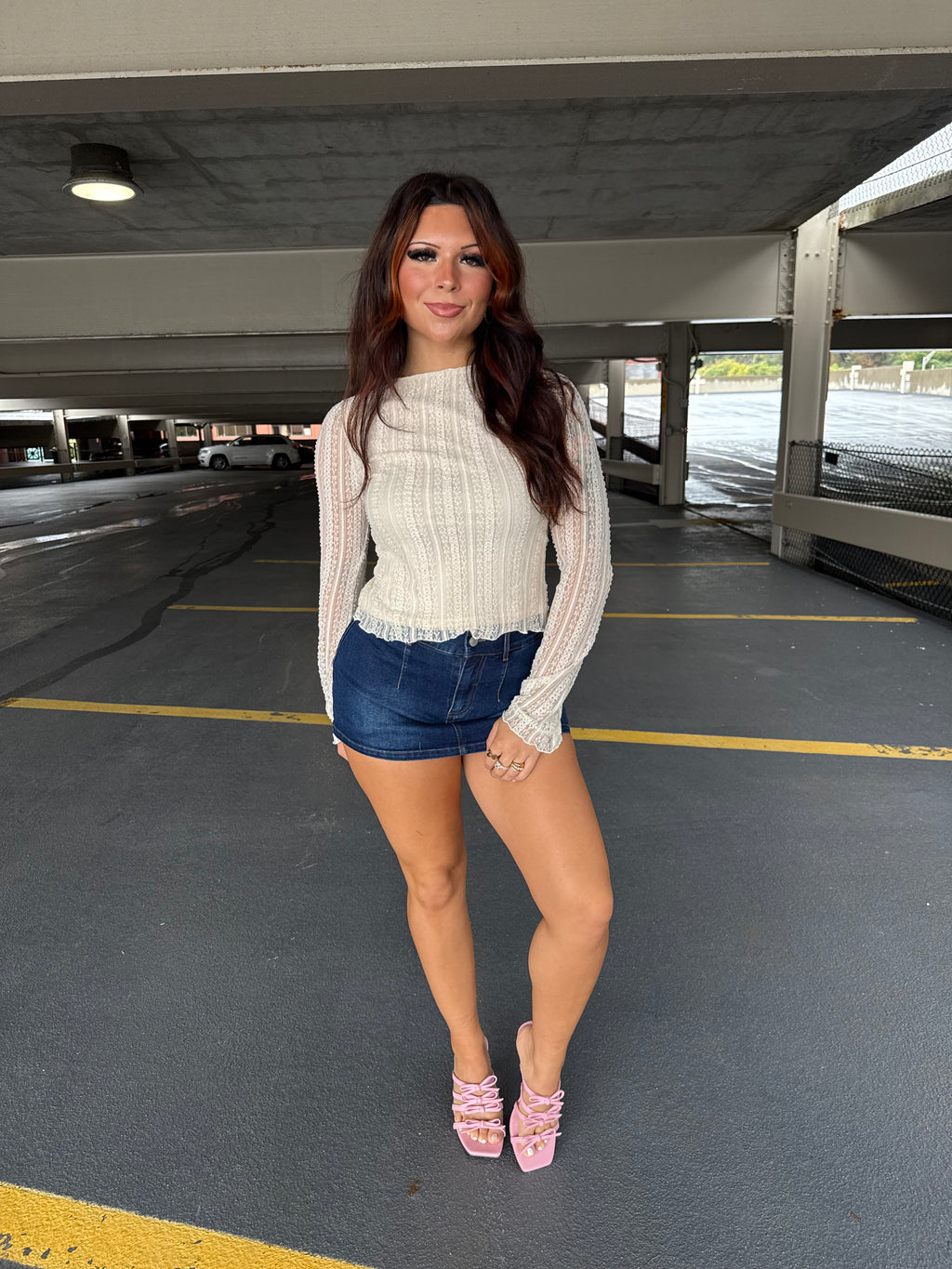 Deep Wash Mini Skort