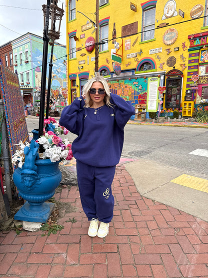 The Mayfair Group Smile It Looks Good Sweatshirt