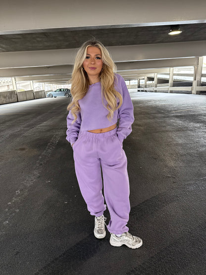 So Fetch Sweatpants in Bright Lav