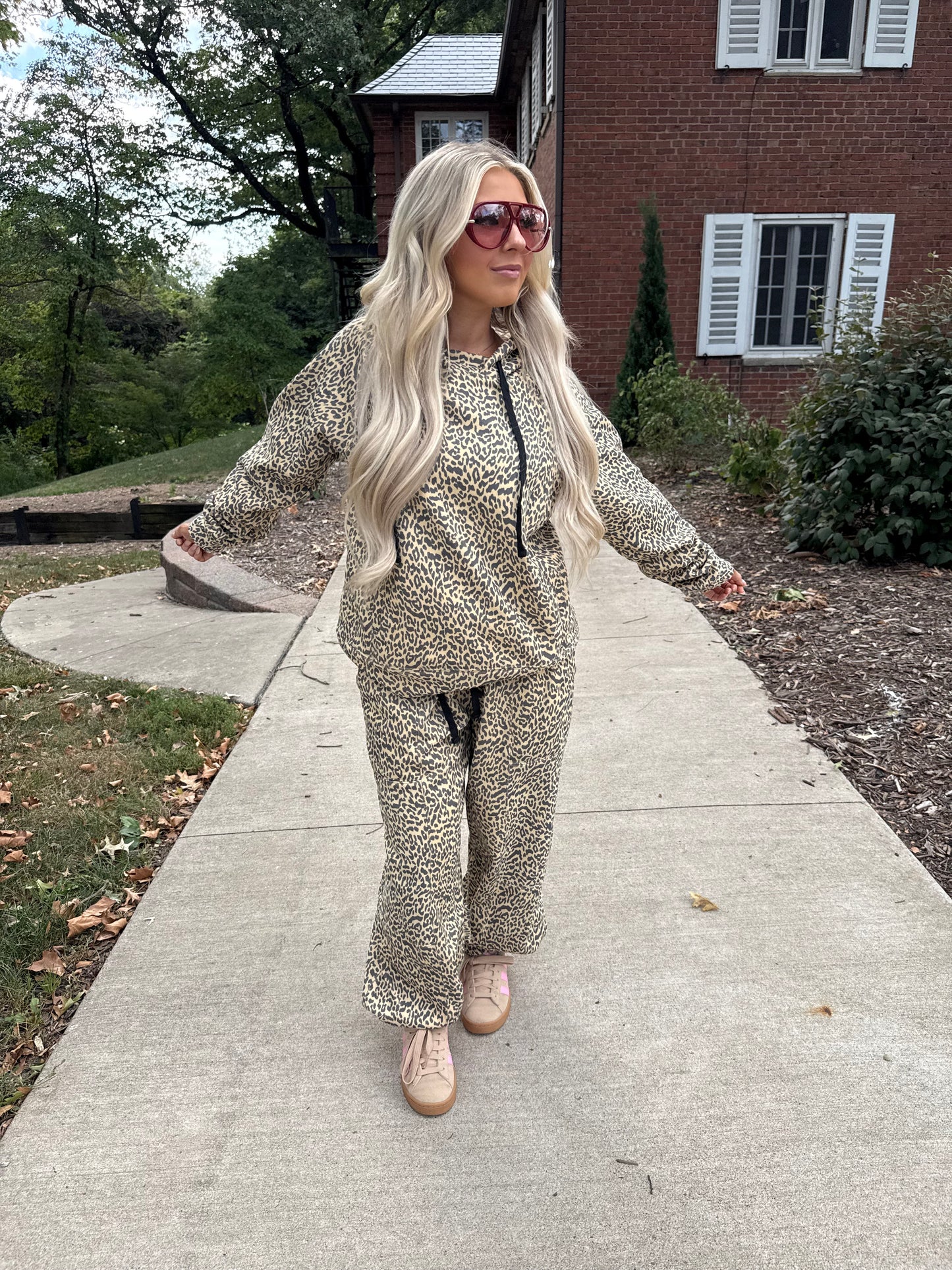 Crazy Chic Leopard Hoodie